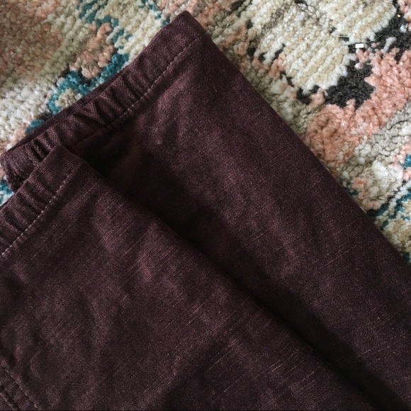 Free People brown velvet skinny high waisted pants - Picture 9 of 14